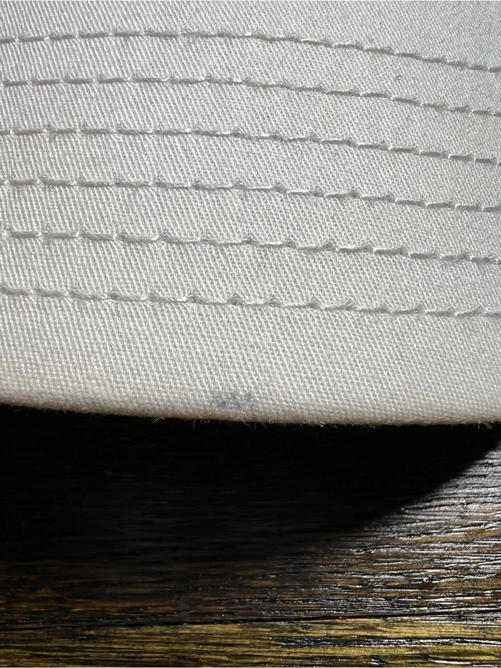 Adidas Solid White Classic Logo Casual Hat OSFW
